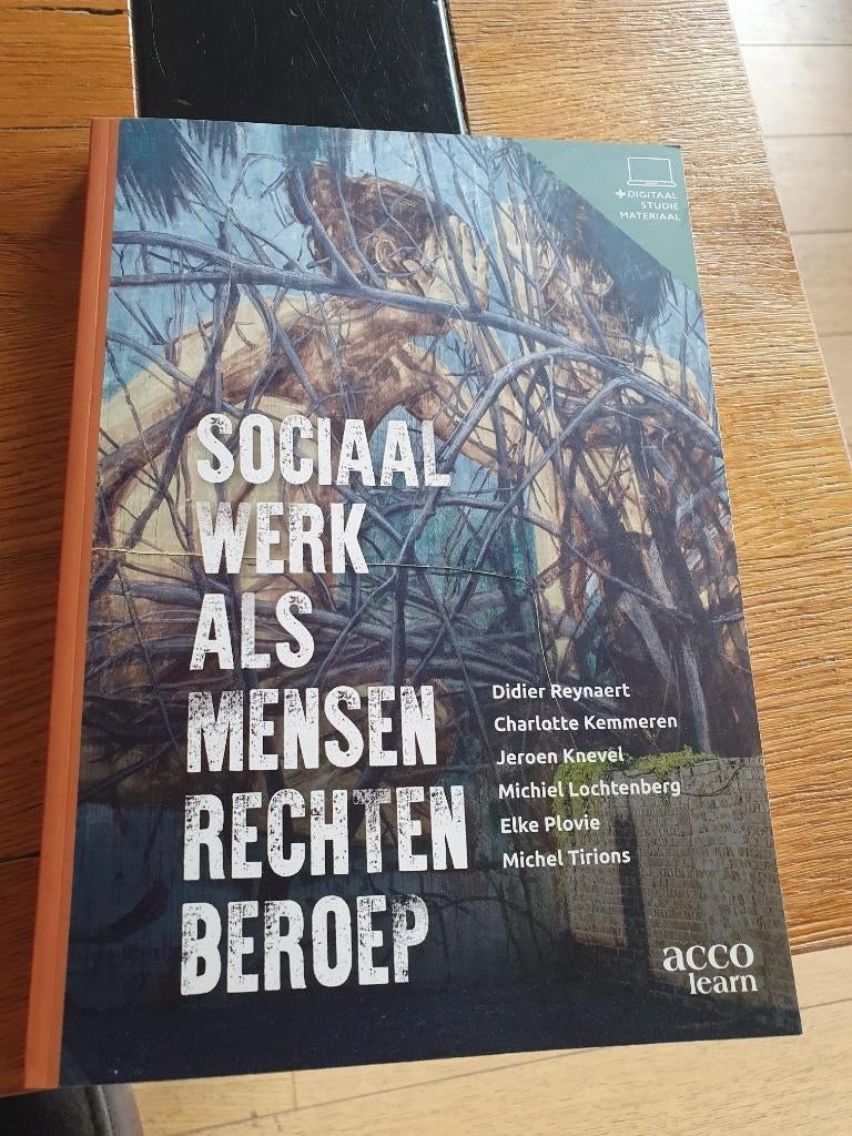 sociaal werk als mensenrechtenberoep, Boeken, Ophalen of Verzenden, Zo goed als nieuw, Overige niveaus, Overige vakken