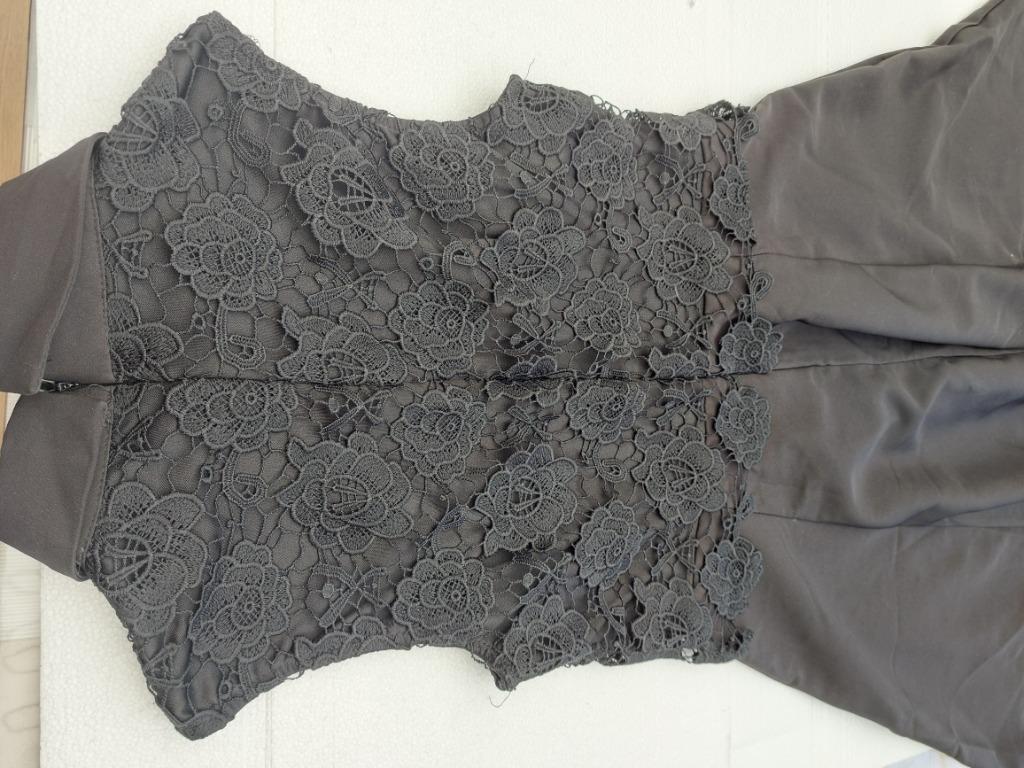 zwart kleedje DAPHNEA, Kleding | Dames, Ophalen of Verzenden, Zo goed als nieuw, Maat 36 (S), Zwart