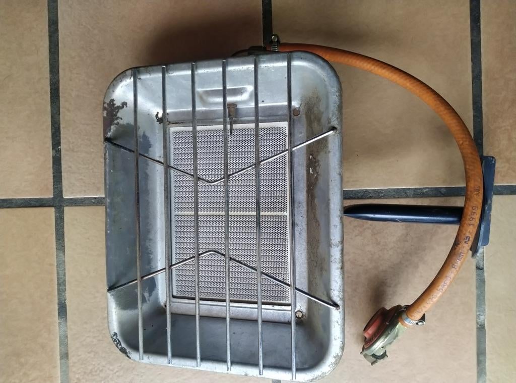 Gas verwarming op butaan/propaan igst, Ophalen