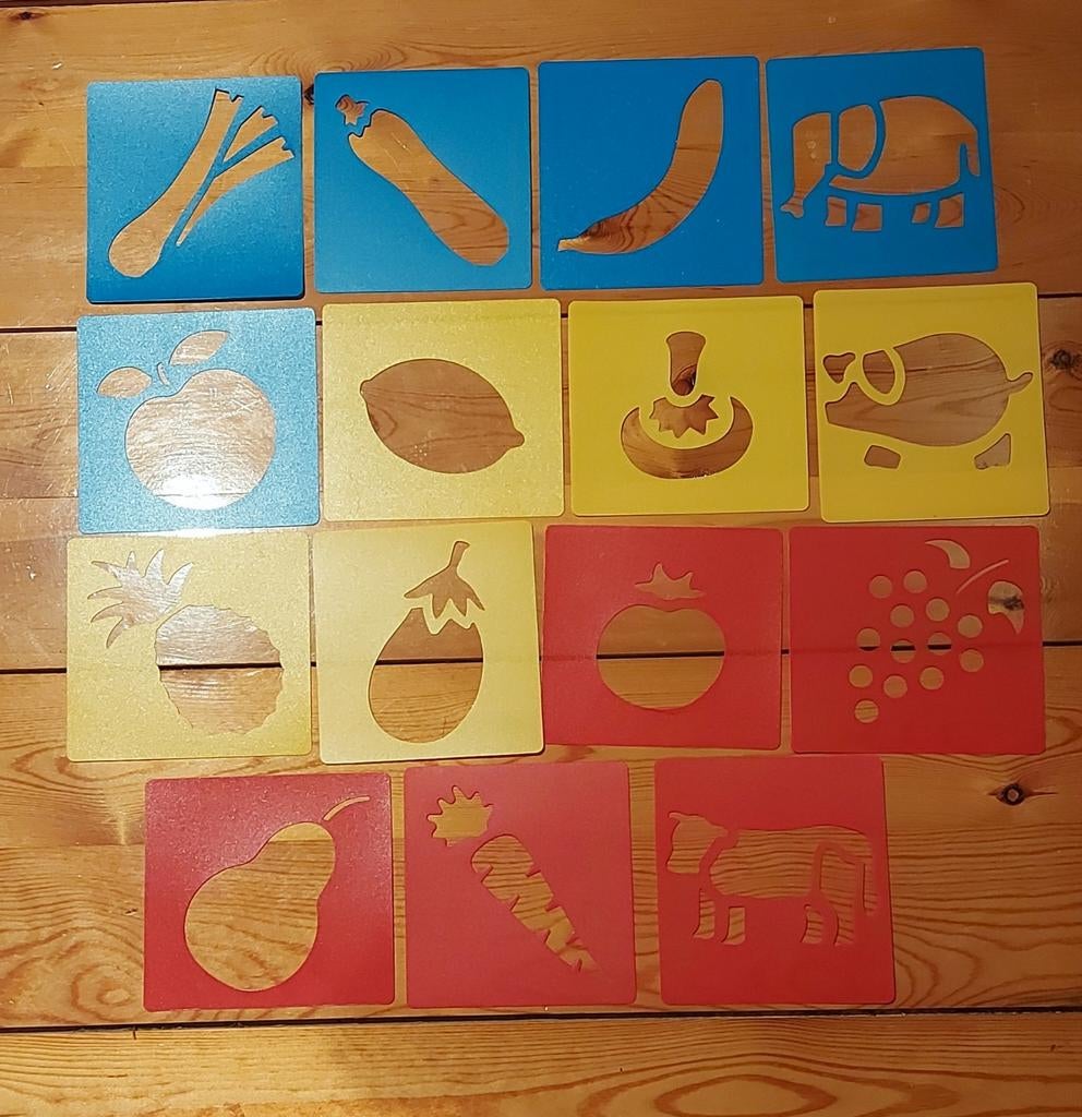 15 leuke sjablonen sjabloon tekenen tekening, Hobby en Vrije tijd, Ophalen of Verzenden, Zo goed als nieuw