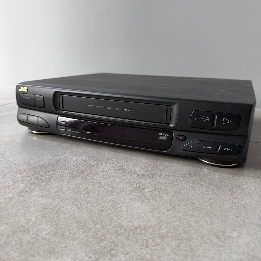 (met defect) JVC HR-J220E VHS video recorder, Audio, Tv en Foto, Ophalen of Verzenden, Gebruikt, VHS-speler of -recorder