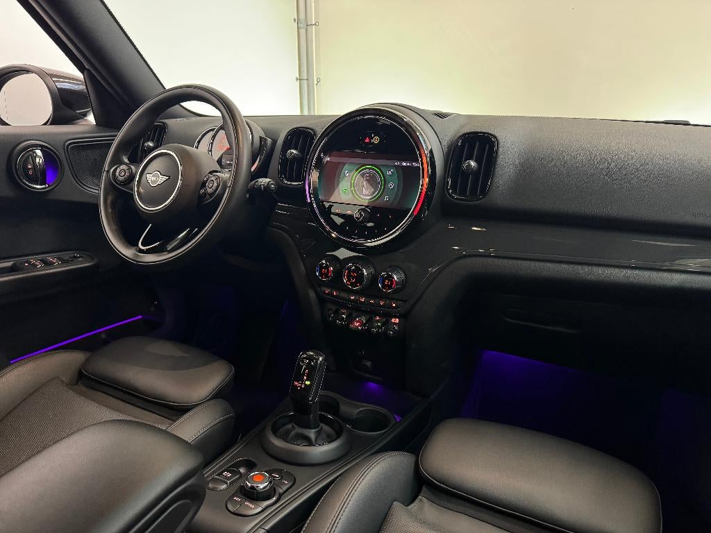 Mini Cooper Countryman 1.5A Cooper *LEDER*ZETELVERW*CRUISE*, Auto's, Mini, Countryman, 149 g/km, Start-stop-systeem, Zwart