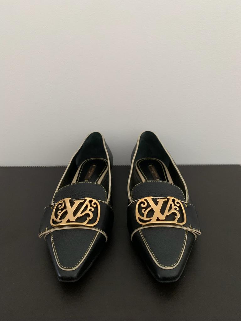 Chaussures LOUIS VUITTON (37 / Made in France), Louis vuitton, Enlèvement ou Envoi, Comme neuf, Noir
