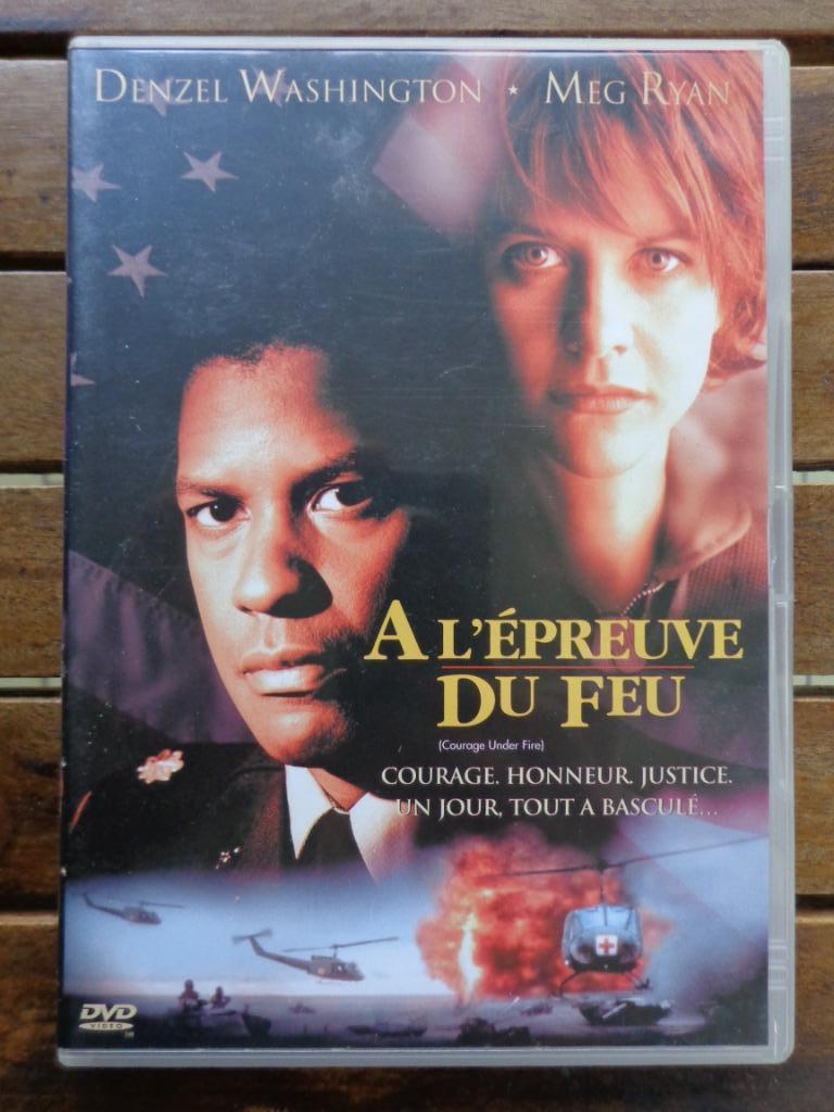 )))  A l'épreuve du Feu  //  D. Washington / M. Ryan  (((, CD & DVD, DVD | Thrillers & Policiers, Tous les âges, Enlèvement ou Envoi
