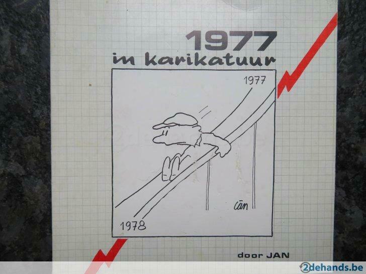 1977 in karikatuur, Boeken, Ophalen of Verzenden, Gelezen