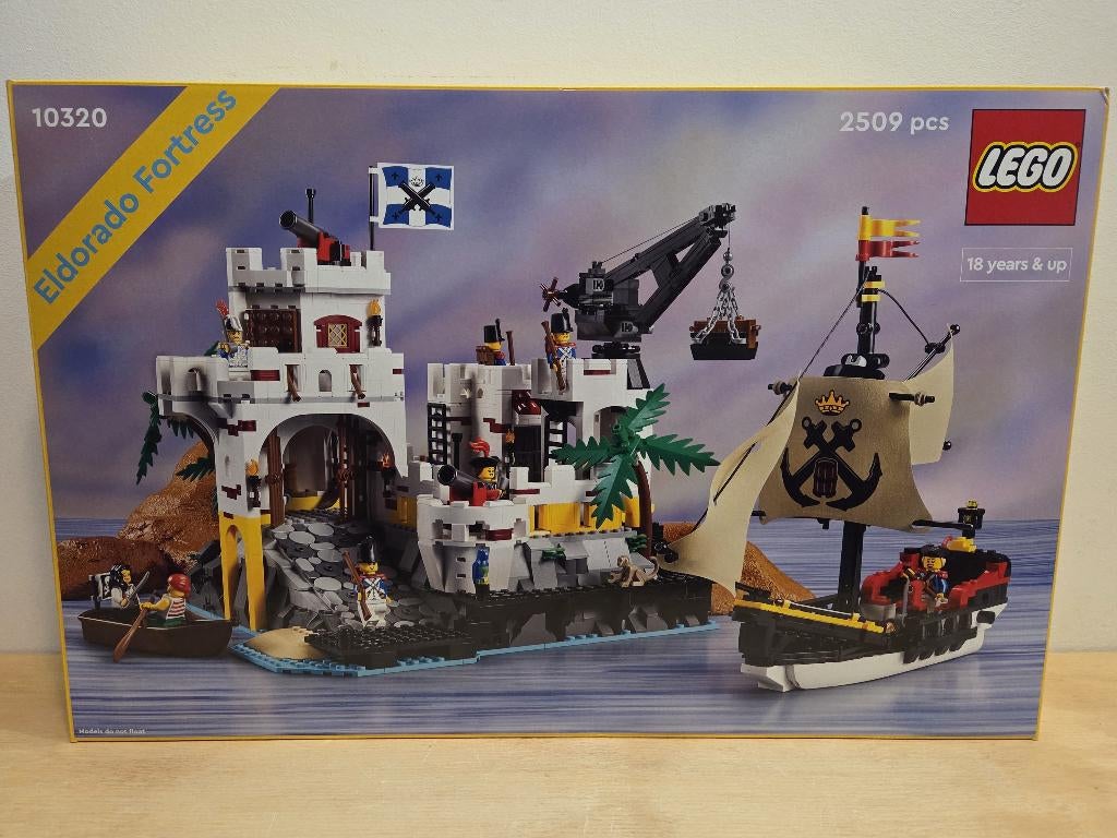 (GESEALD) Lego 10320 Eldorado Fortress, Ophalen of Verzenden, Nieuw, Complete set, Lego