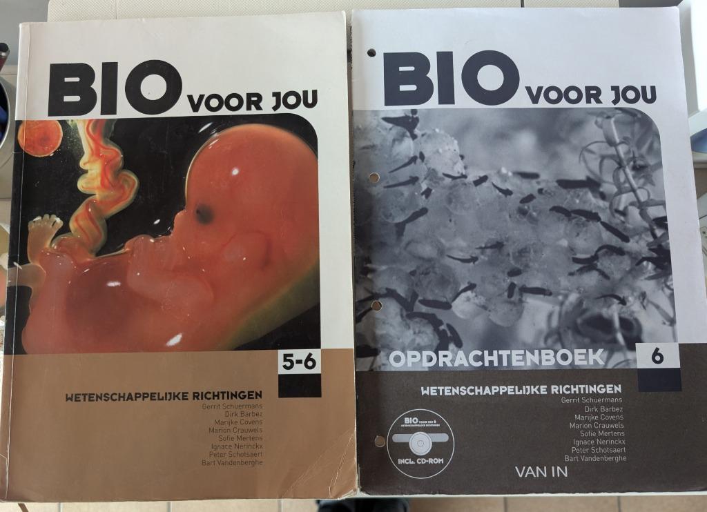 BIO voor jou 5-6, Livres, Enlèvement ou Envoi, Utilisé, Secondaire, Biologie