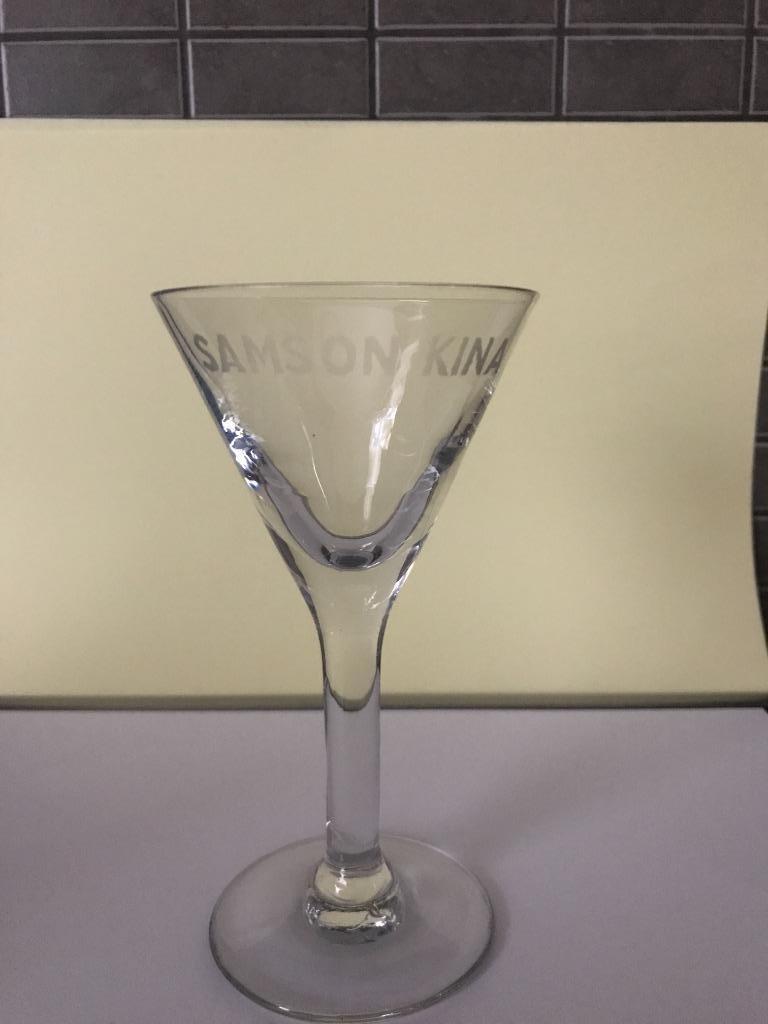 Samsom Kina jeneverglas, Ophalen of Verzenden, Zo goed als nieuw, Glas of Glazen, Overige merken