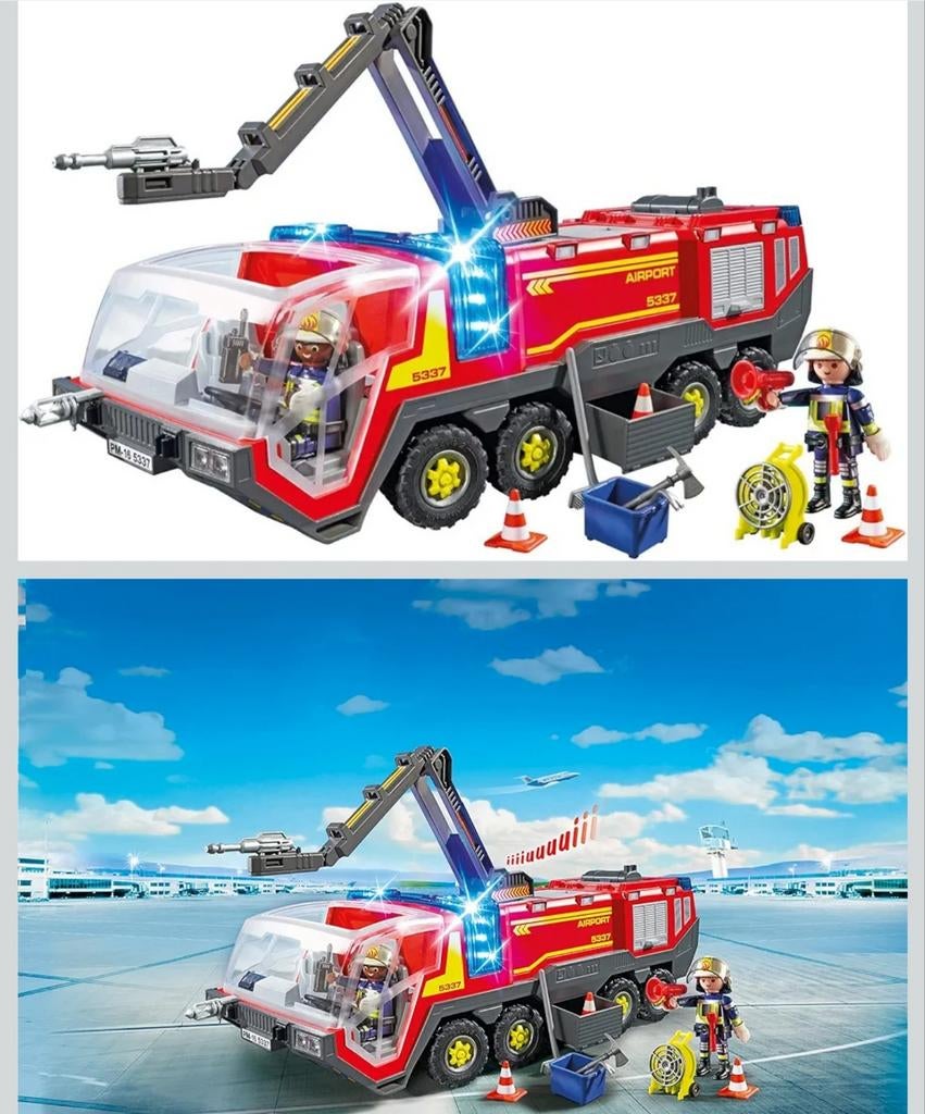 Playmobil 5337 Camion Pompiers, Enlèvement