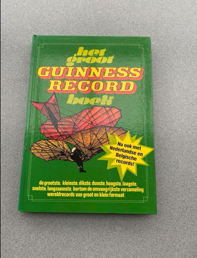 Het groot Guinness Record boek, Ophalen of Verzenden, Zo goed als nieuw, Overige onderwerpen, Los deel