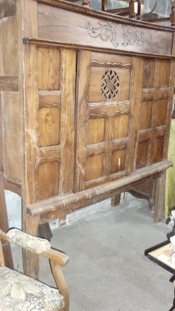 GR ANTIEKE KAST  MET EEN SCHUIFDEUR, Antiek en Kunst, Ophalen