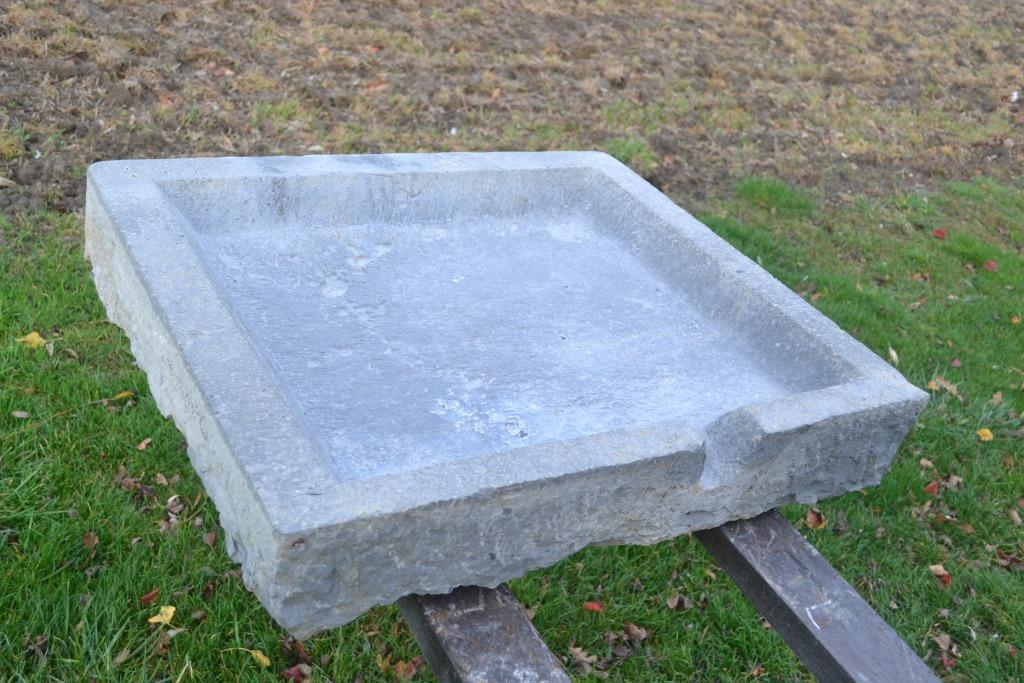 18de eeuwse gekapte arduinen uitloopsteen, Ophalen, Gebruikt