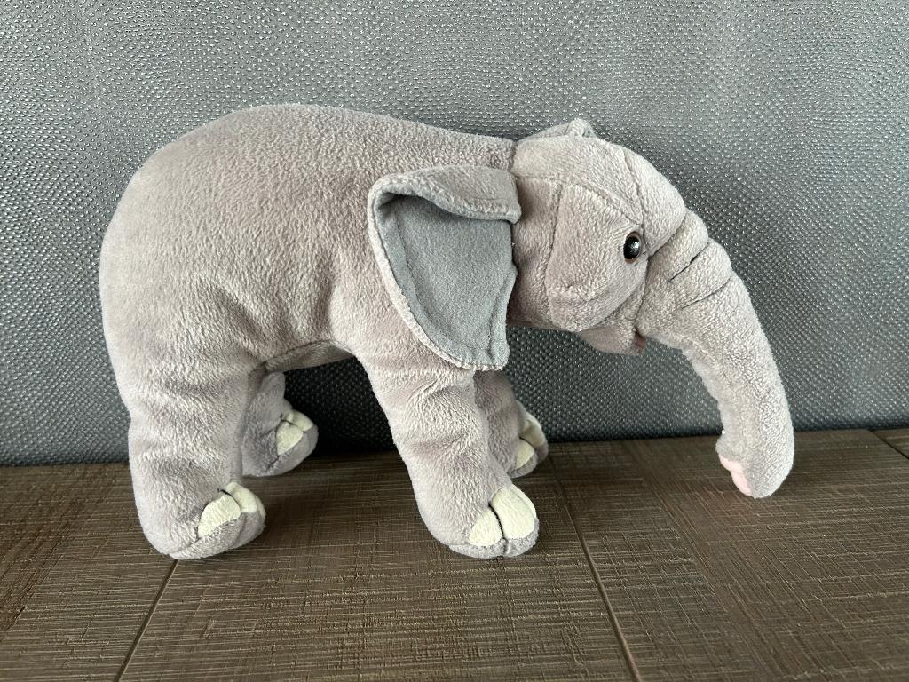 Knuffel olifant, Ophalen of Verzenden, Zo goed als nieuw, Olifant