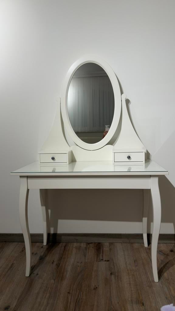 IKEA makeuptafel, Enlèvement ou Envoi, Utilisé, 100 à 150 cm, 150 à 200 cm