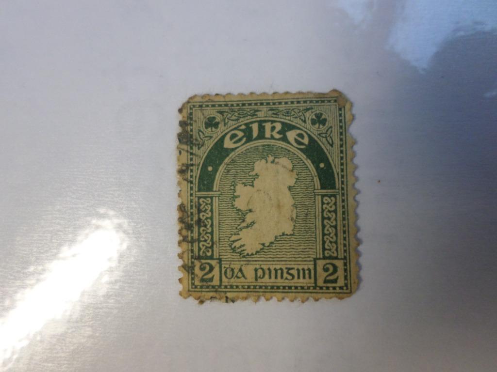postzegel ierland afgestempeld OUD, Ophalen of Verzenden, Ierland, Gestempeld