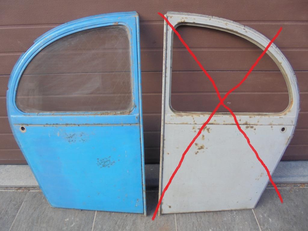 citroen 2cv az porte arriere 2pk ancien type 2 cv 1953-1963, Autos : Pièces & Accessoires, Utilisé, Porte, Arrière, Citroën