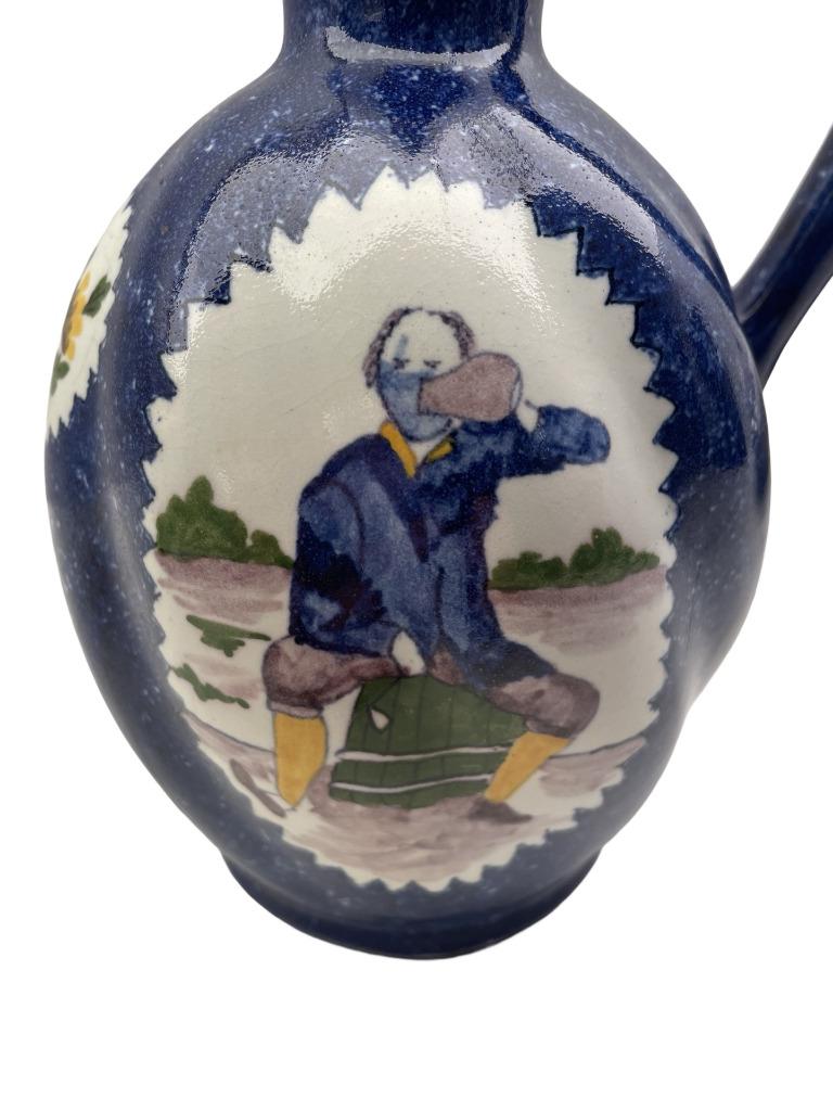 Boch Frères Keramis Schenkkan - Gesigneerd en genummerd, Antiek en Kunst, Ophalen of Verzenden