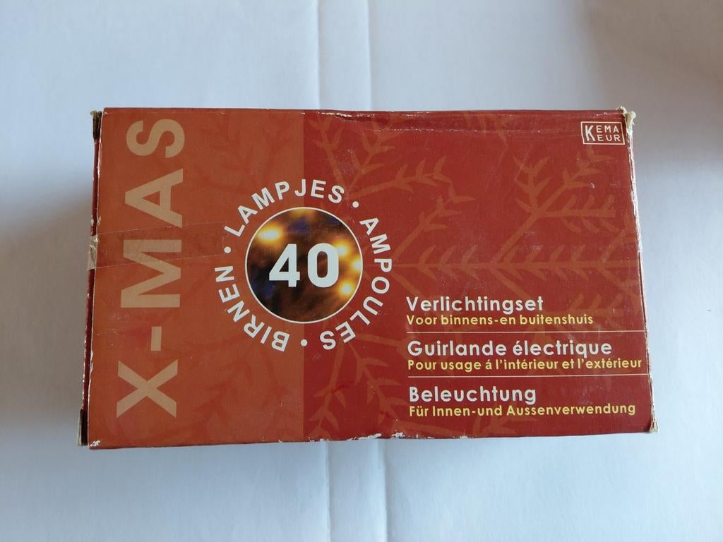Elektrische kerstslinger 40 lampen, Ophalen of Verzenden