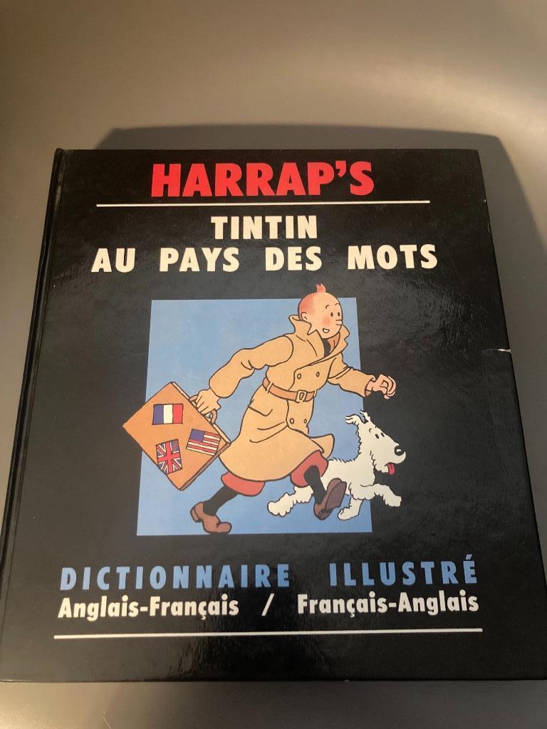 Dictionnaire Anglais-Français Harrap's Tintin, Enlèvement, Utilisé, Autres éditeurs, Anglais