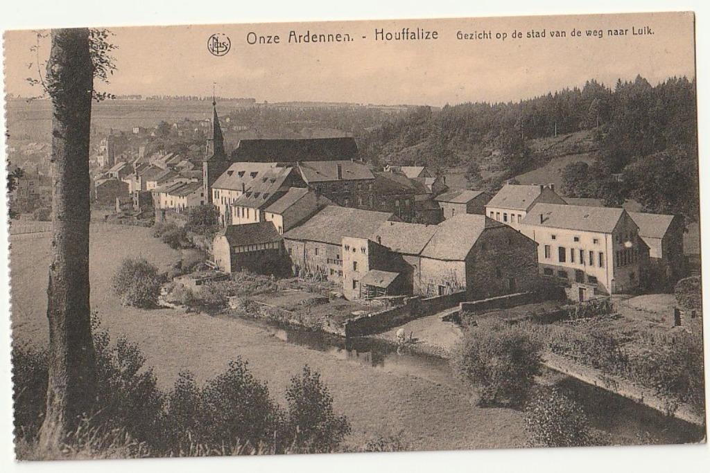 Nos Ardennes Houffalize Vue de ville depuis route de Liège, Collections, Envoi, Non affranchie, Luxembourg