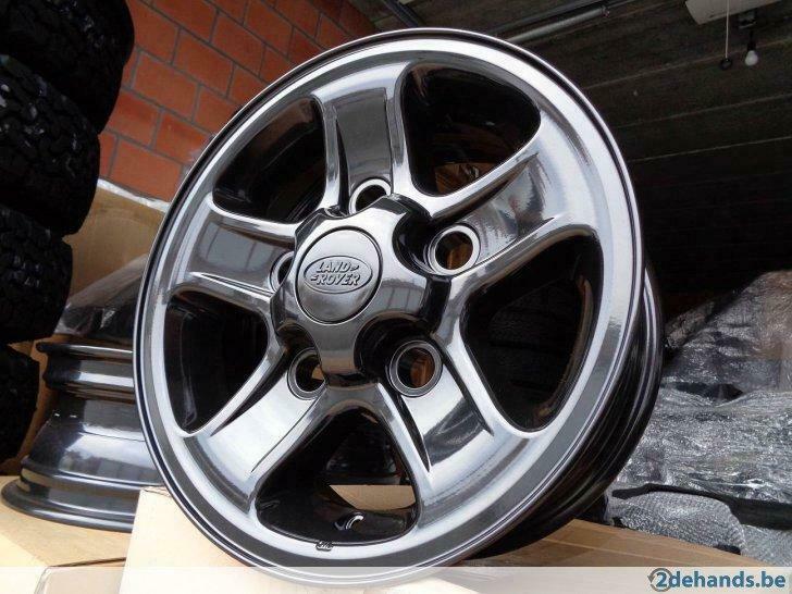 LAND ROVER Defender - Jantes Original Black Boost - NEUF !!!, Neuf, 16 pouces, Enlèvement, 235 mm
