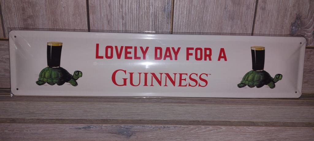Panneau d'affichage Guinness, Enlèvement ou Envoi, Neuf, Panneau, Plaque ou Plaquette publicitaire