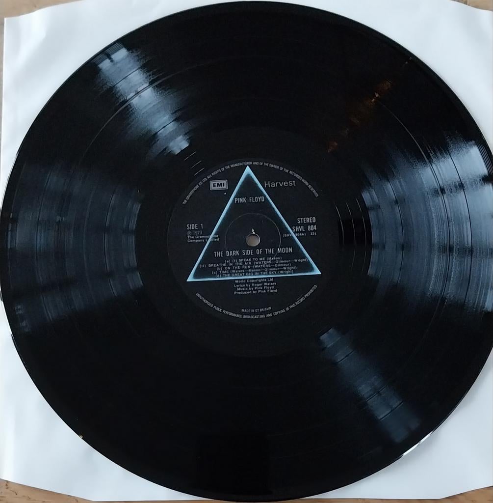 Pink Floyd The Dark side of the moon., Cd's en Dvd's, Vinyl | Rock, Gebruikt, Progressive, Ophalen of Verzenden