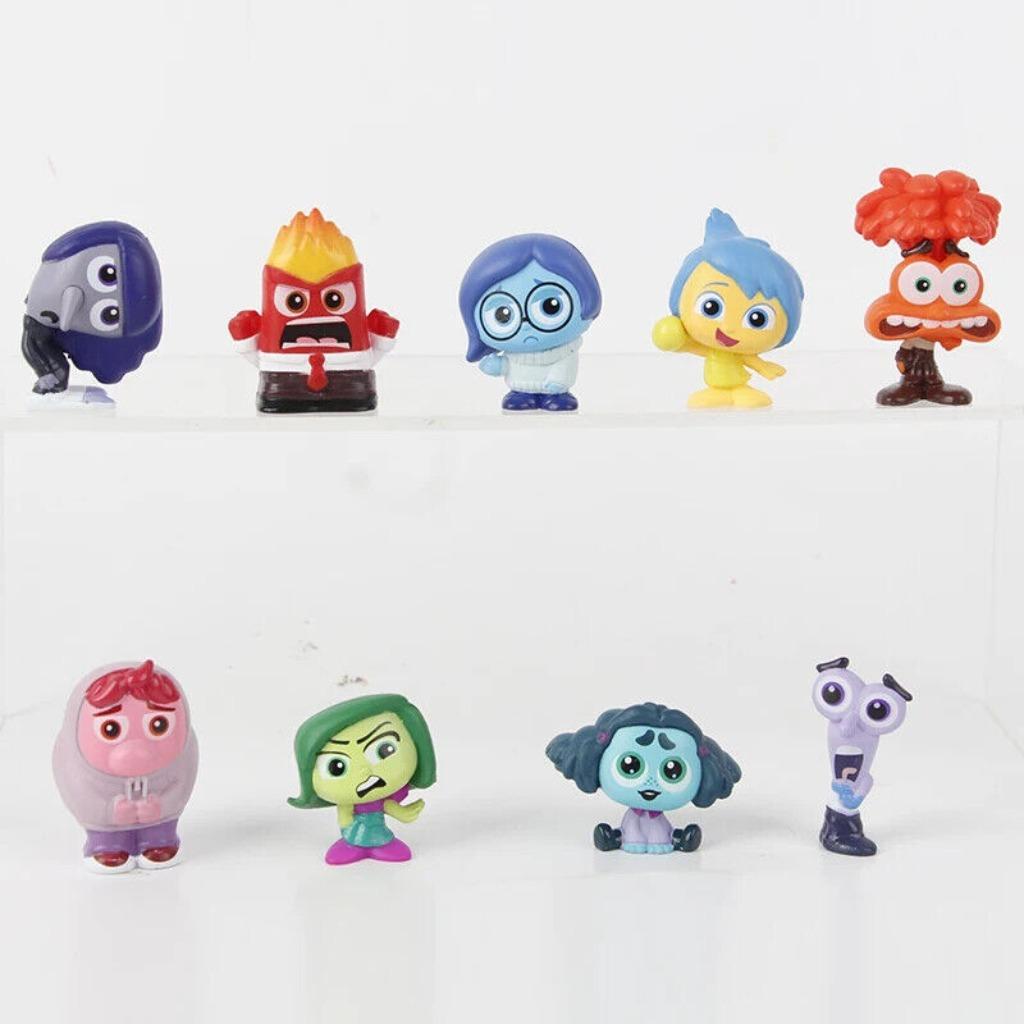 Inside out 9 figuren - Nieuw, Kinderen en Baby's, Speelgoed | Actiefiguren, Nieuw, Verzenden