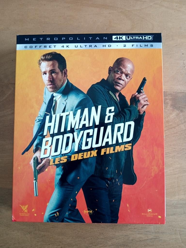 Hitman et Bodyguard Blu Ray 4k, Enlèvement ou Envoi, Comme neuf, Coffret