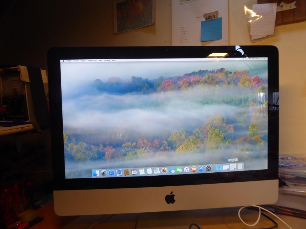 iMac 21.5 inch. CPU i 5    2.5GHz   4 X Core, Computers en Software, Ophalen, IMac