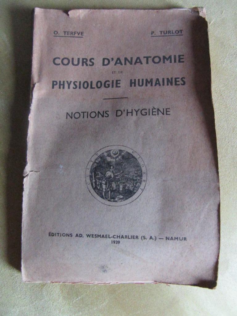 cours d'anatomie et de physiologie humaines notions d'hygièn, Livres, Livres d'étude & Cours, Enlèvement, Utilisé