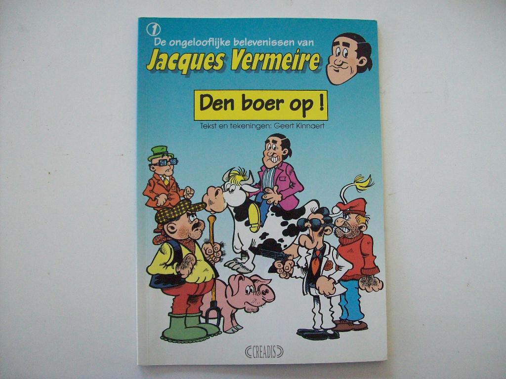 jacques vermeire...nr.1...den boer op..........1st, Boeken, Stripverhalen, Ophalen of Verzenden, Gelezen