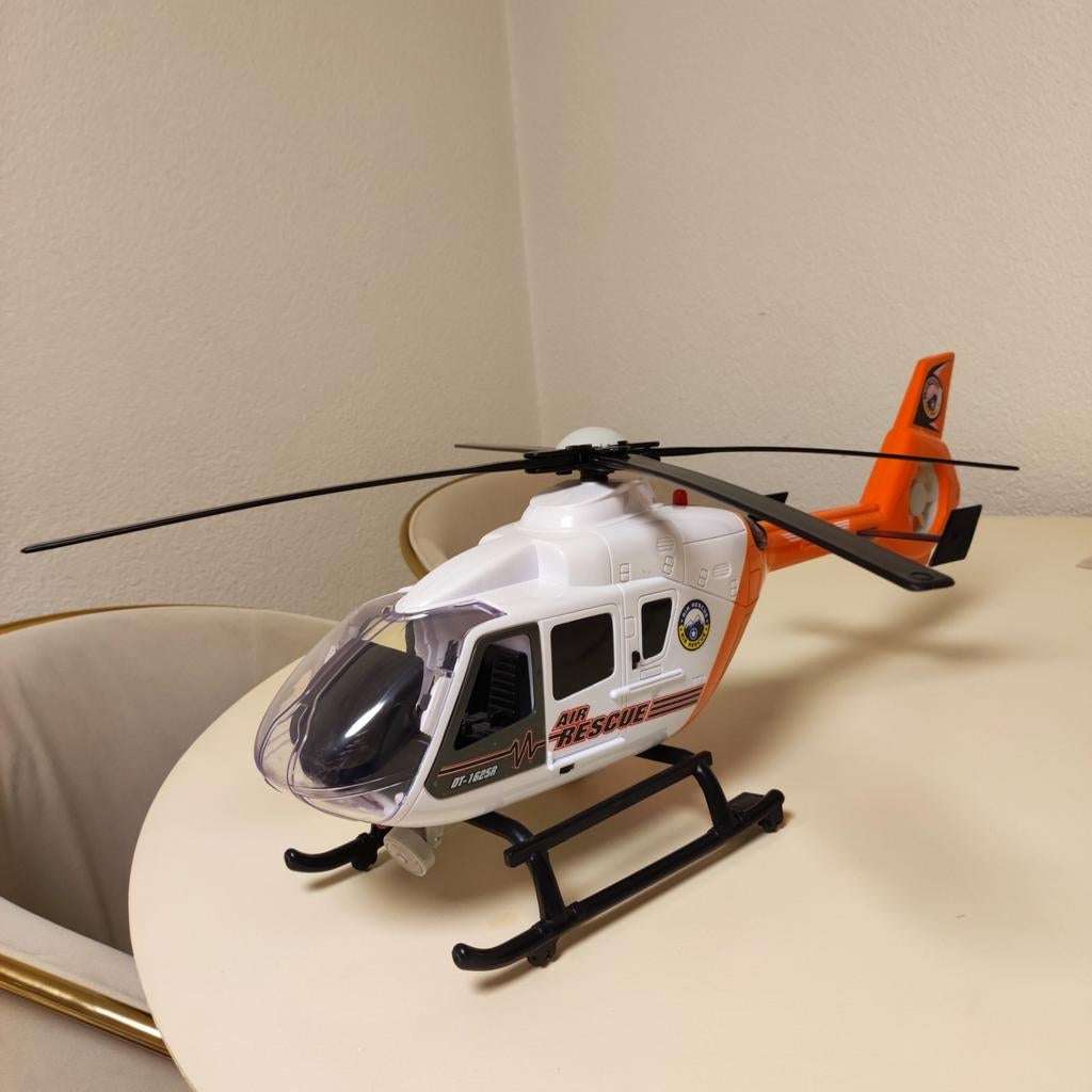 Hélicoptère de secours miniature sonore pour enfant, Envoi, Hélicoptère