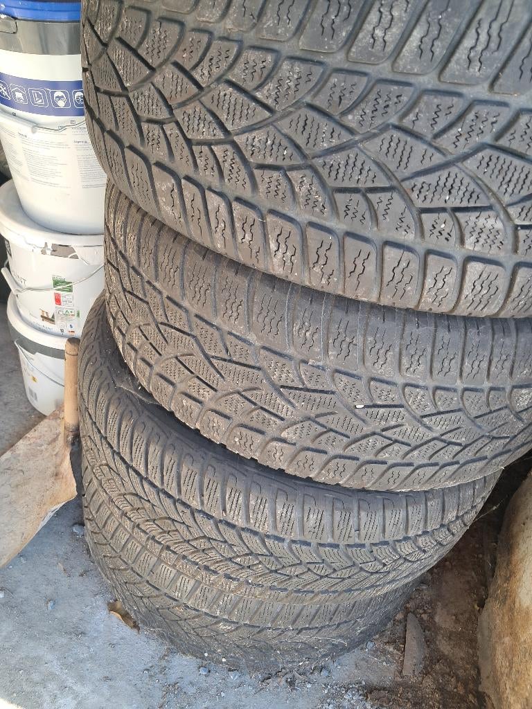 4 winter banden op alu velg, goede staat 45 R17, Auto-onderdelen, Banden en Velgen, Ophalen, Gebruikt, 17 inch, Winterbanden