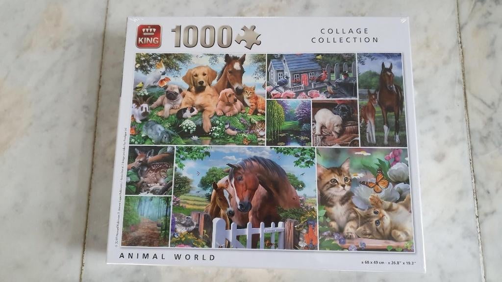 King puzzel 1000 stukjes - Nog volledig nieuw, Enlèvement, Neuf