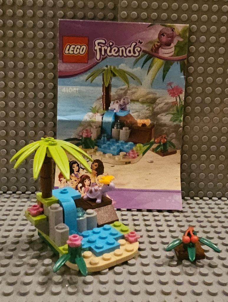 Lego Friends 4104 eiland - Het paradijsje van Schildpad, Kinderen en Baby's, Speelgoed | Duplo en Lego, Zo goed als nieuw, Lego