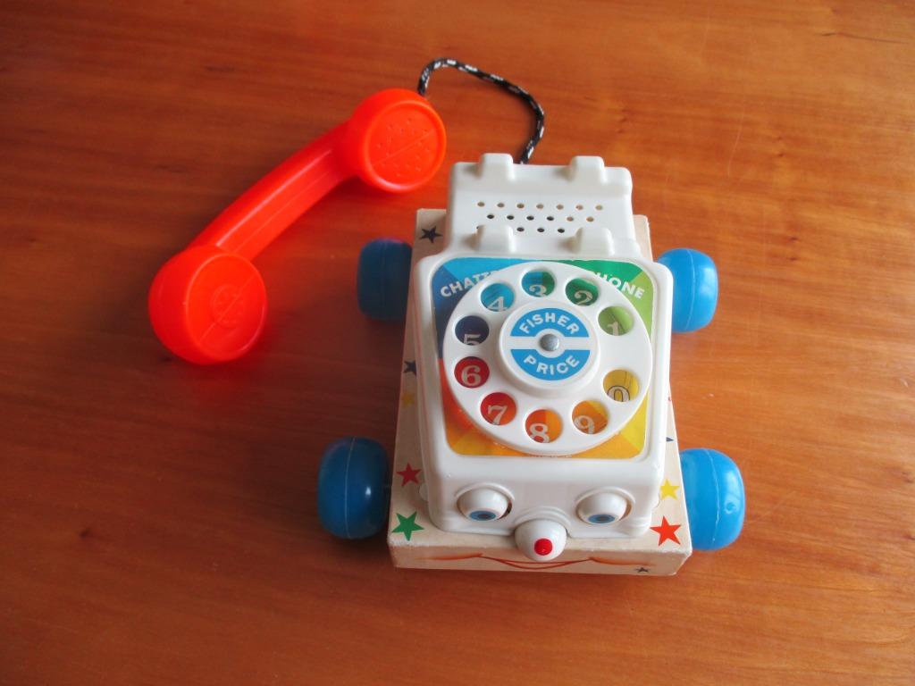 Fisher Price telefoon vintage, Ophalen of Verzenden, Gebruikt
