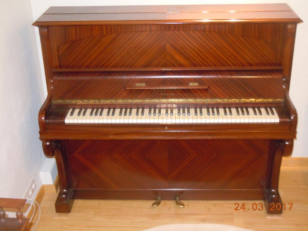 Piano droit Gaveau, Musique & Instruments, Pianos, Utilisé, Piano, Brun, Brillant, Enlèvement