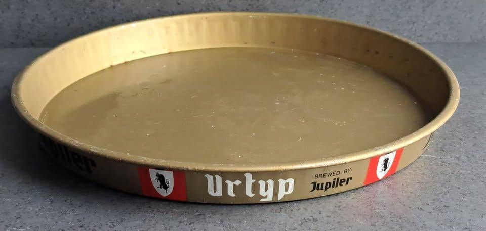 Ancien plateau à bière Jupiler Urtyp, Verzamelen, Biermerken, Overige typen, Jupiler, Ophalen of Verzenden