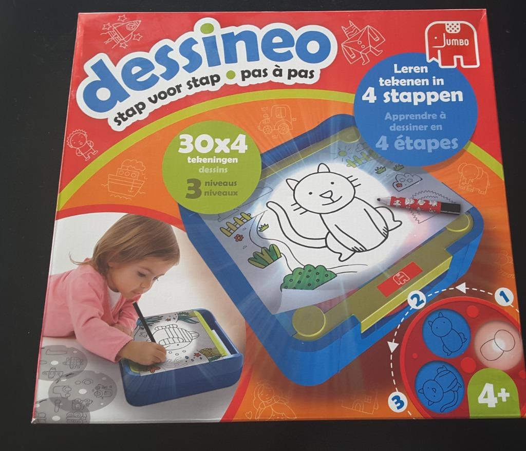 dessineo  leren tekenen, Ophalen, Zo goed als nieuw, Met licht
