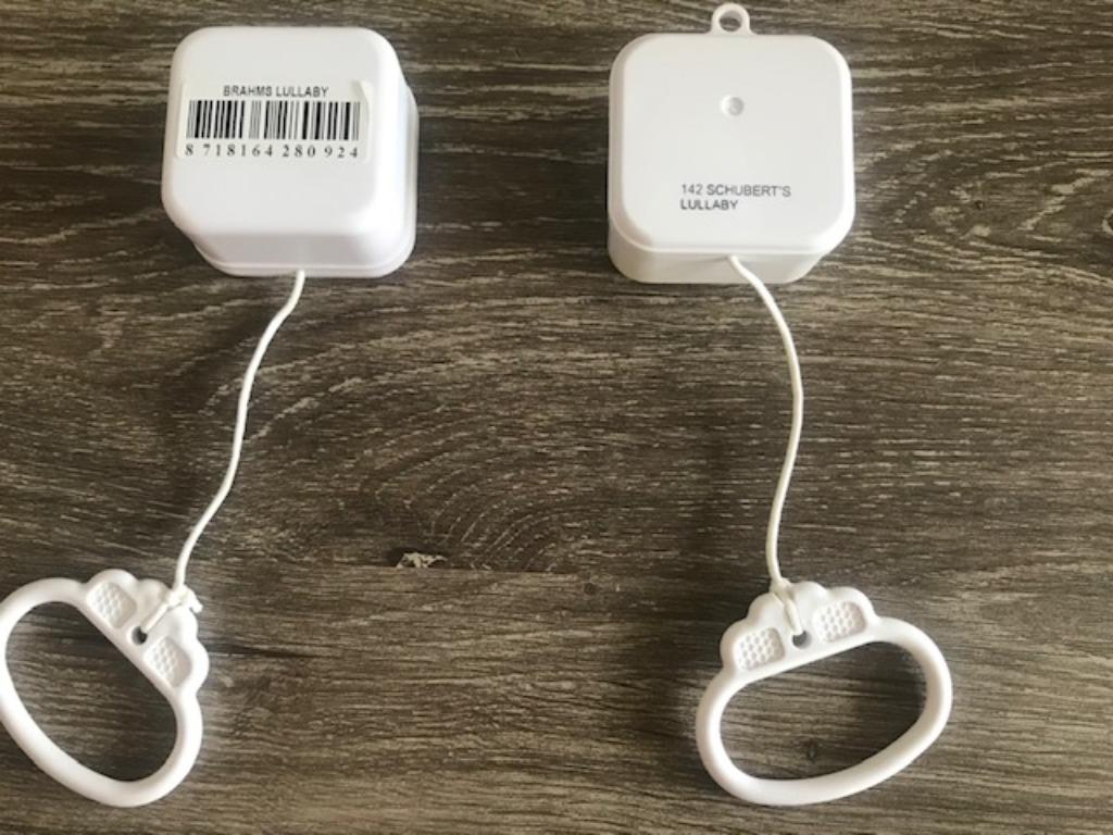 *Muziekdoos met treklint-NIEUW-om knuffel of mobiel te maken, Ophalen of Verzenden, Nieuw