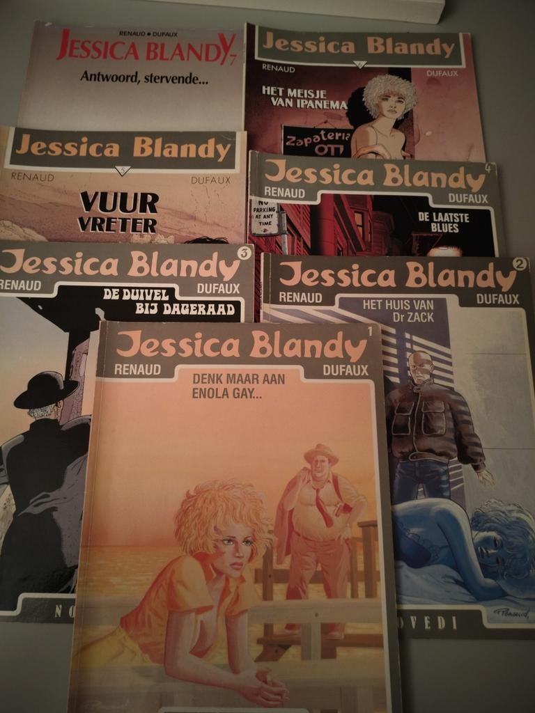 Strips reeks Jessica blandy, Ophalen of Verzenden