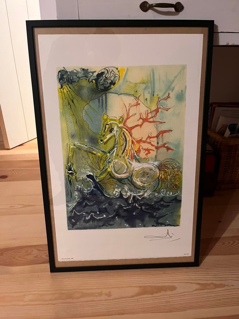 Salvador Dalí – Les Chevaux Daliniens – Neptune, Enlèvement ou Envoi