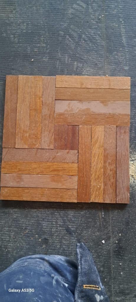 Beau parquet mosaïque, Maison & Meubles, Mosaique, 25 à 50 m², Parquet, Comme neuf
