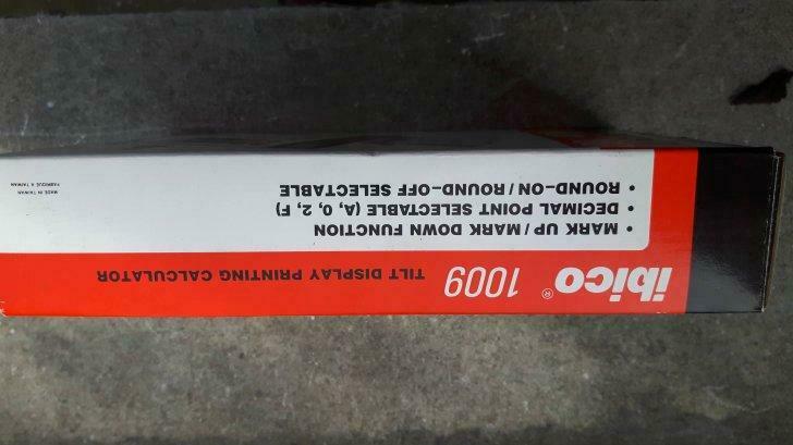 Display Printing Calculator Ibico 1009  - Machine neuve, Diversen, Ophalen of Verzenden, Nieuw