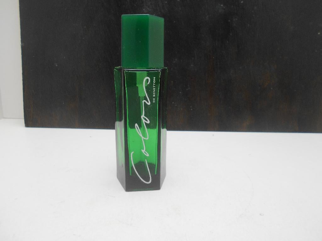 ancien flacon parfum vide Colors Benetton eau de toilette, Enlèvement ou Envoi, Utilisé, Bouteille de parfum