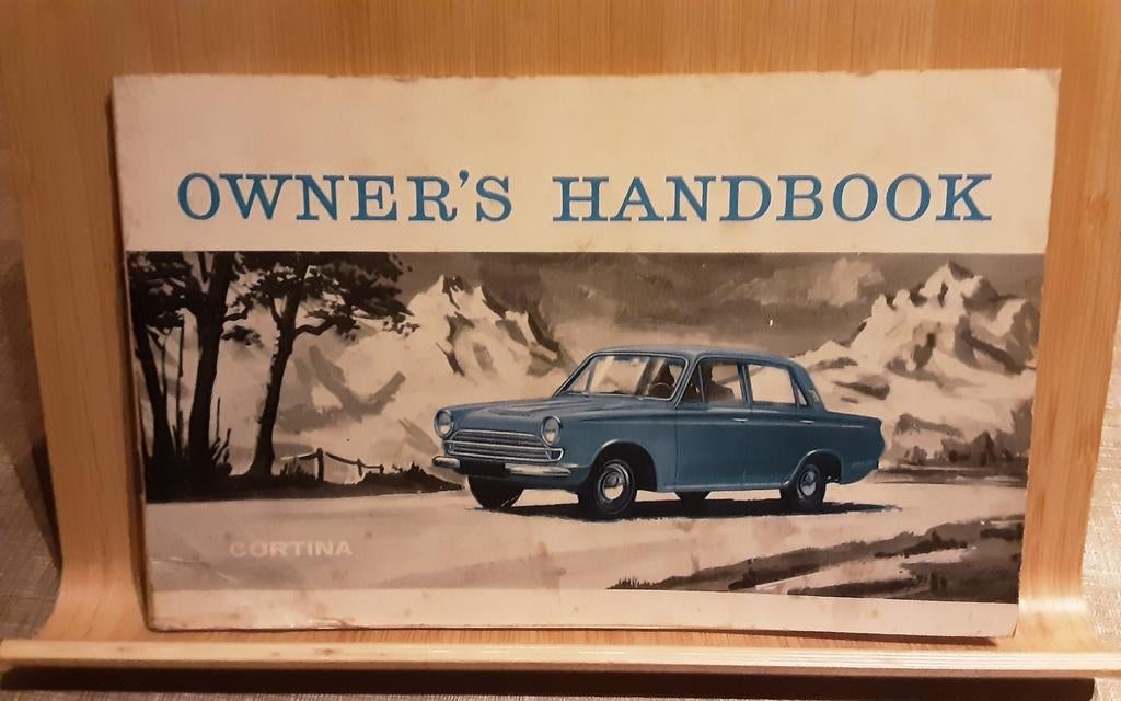 Ford cortina handleiding, Ophalen of Verzenden, Gelezen, Ford