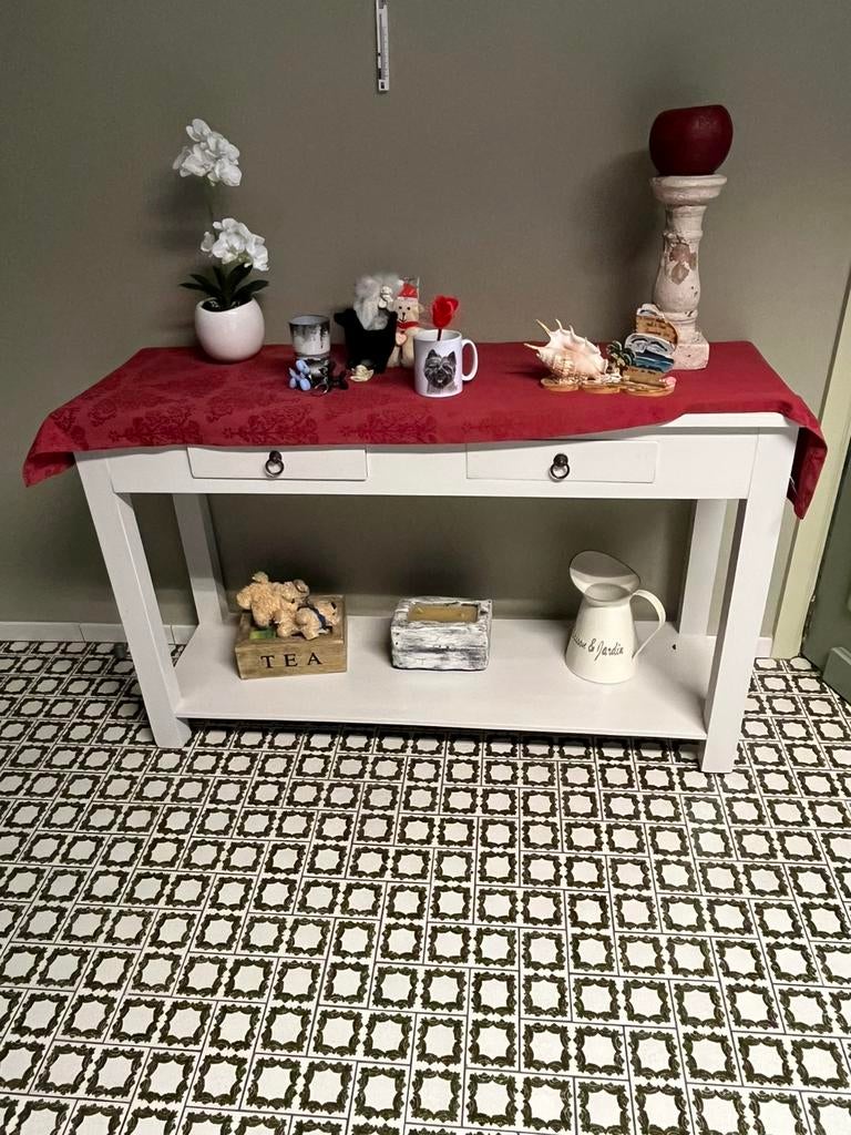 Wandtafel, Ophalen, Gebruikt, 100 tot 150 cm, 25 tot 50 cm