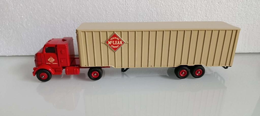 Dinky Supertoys 948 Truck + Trailer McLean, Verzenden, Zo goed als nieuw, Bus of Vrachtwagen, Dinky Toys