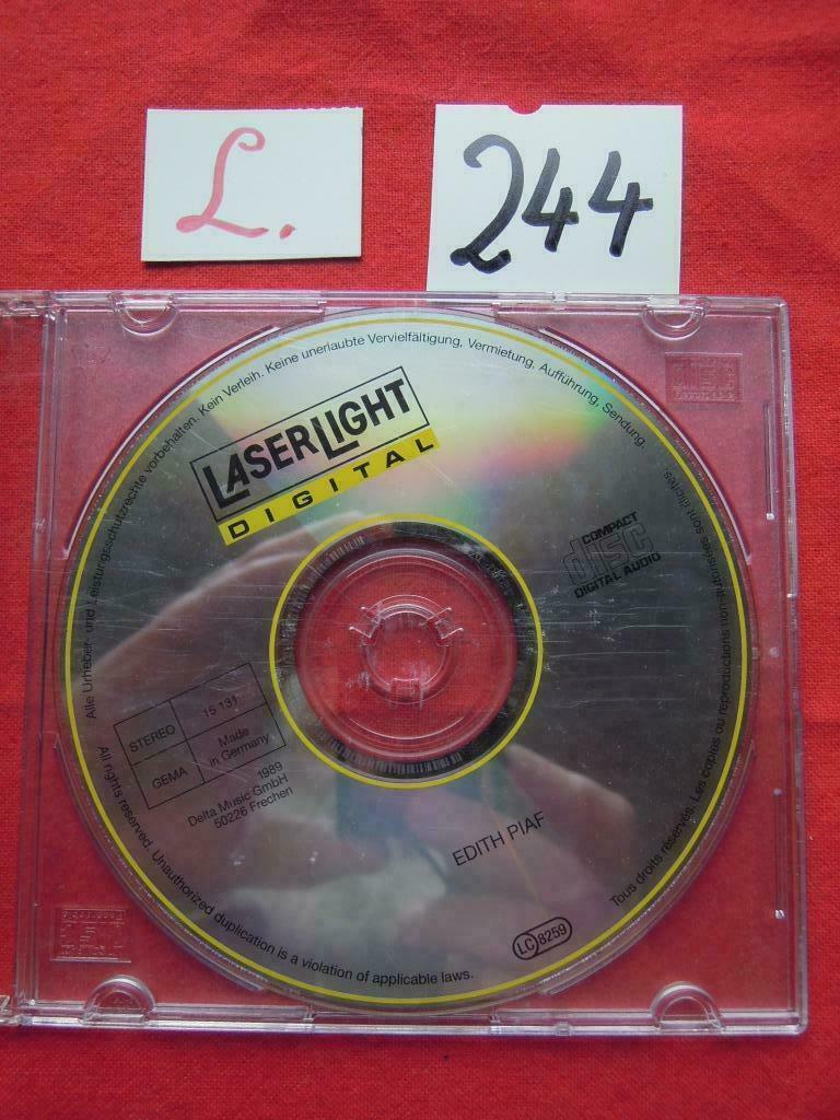 CD Edith Piaf  1989 Laserlicht Genre Pop, Folk, World, & Co, Ophalen of Verzenden, Gebruikt